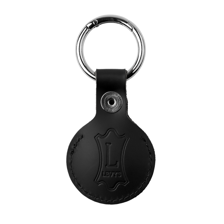 Premium Leather AirTag Keychains