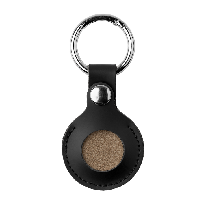 Premium Leather AirTag Keychains
