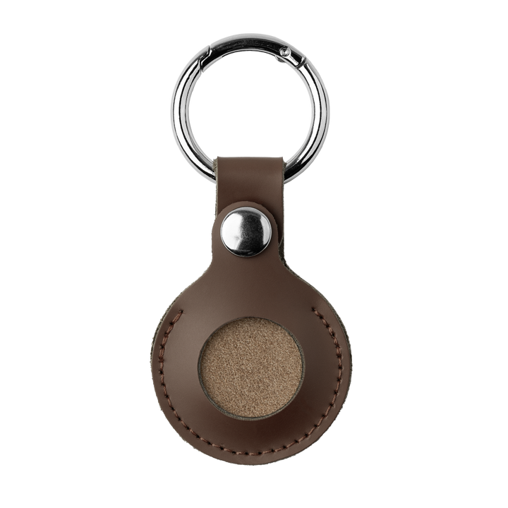 Premium Leather AirTag Keychains