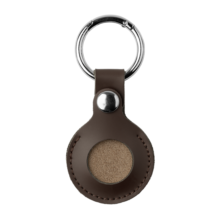 Premium Leather AirTag Keychains