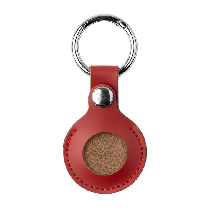 Premium Leather AirTag Keychains