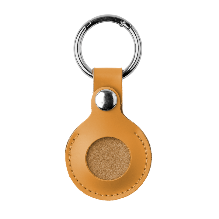 Premium Leather AirTag Keychains