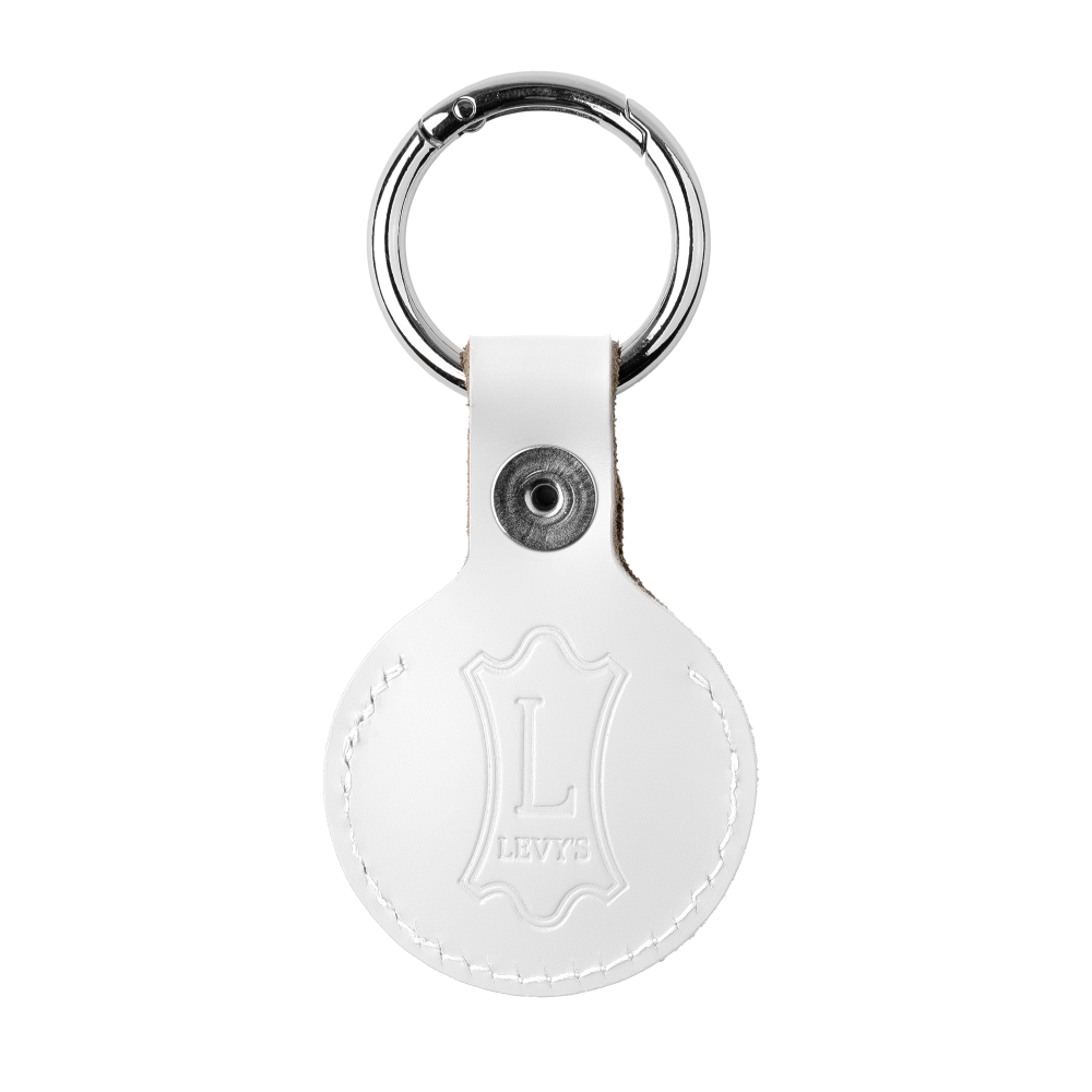Premium Leather AirTag Keychains