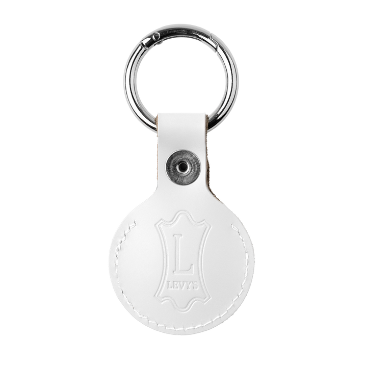 Premium Leather AirTag Keychains