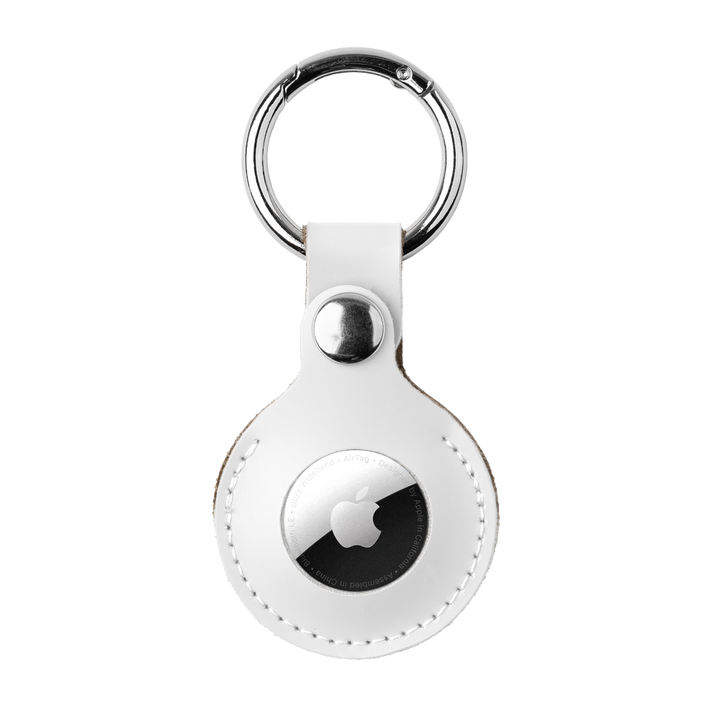 Premium Leather AirTag Keychains