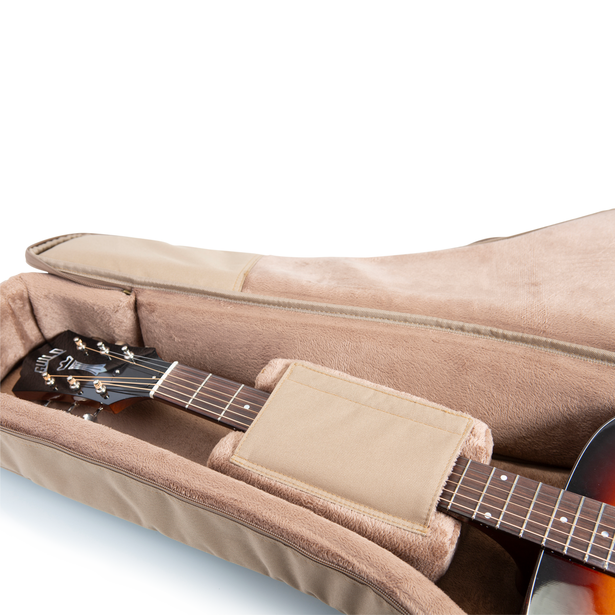 Amazon.com: On-Stage GBA4770 Standard Acoustic Guitar Gig Bag  (Dreadnought-Body Instrument Protection, Storage, and Carrying, Accessory  Compartments, Nylon Shell, Foam Padded, Adjustable Straps, Two-Pull Zipper)  : Musical Instruments
