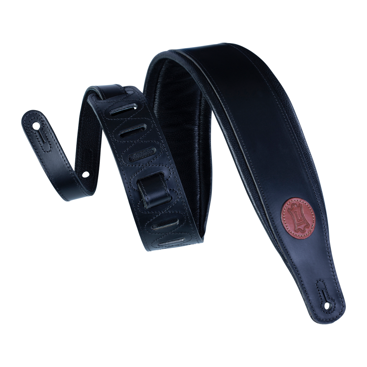 Levy's Leathers LM19-BLK ベース 級ギグバッグ 製 Levy\u0027s Leathers LM19-BLK - Levy\u0027s Leather Bass Guitar Bag - Black